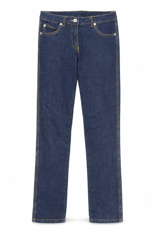 Preworn Girls Blue  Denim Skinny Jeans Size 12-13 Years