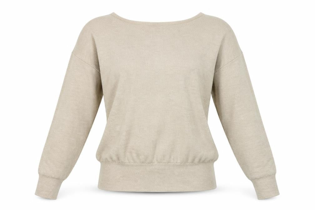 Nasty Gal Womens Beige   Pullover Jumper Size S