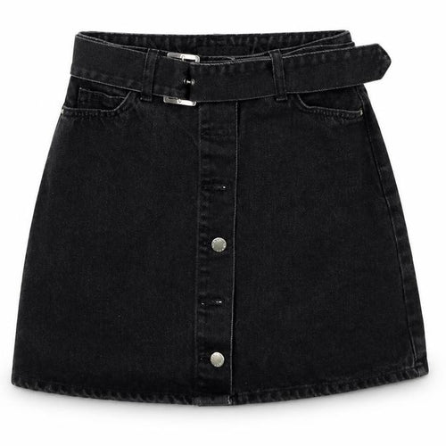 deniem & co Womens Black   Flare Skirt Size 8
