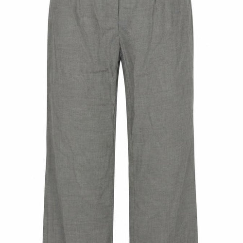 George Womens Grey   Trousers  Size 12 L29 in