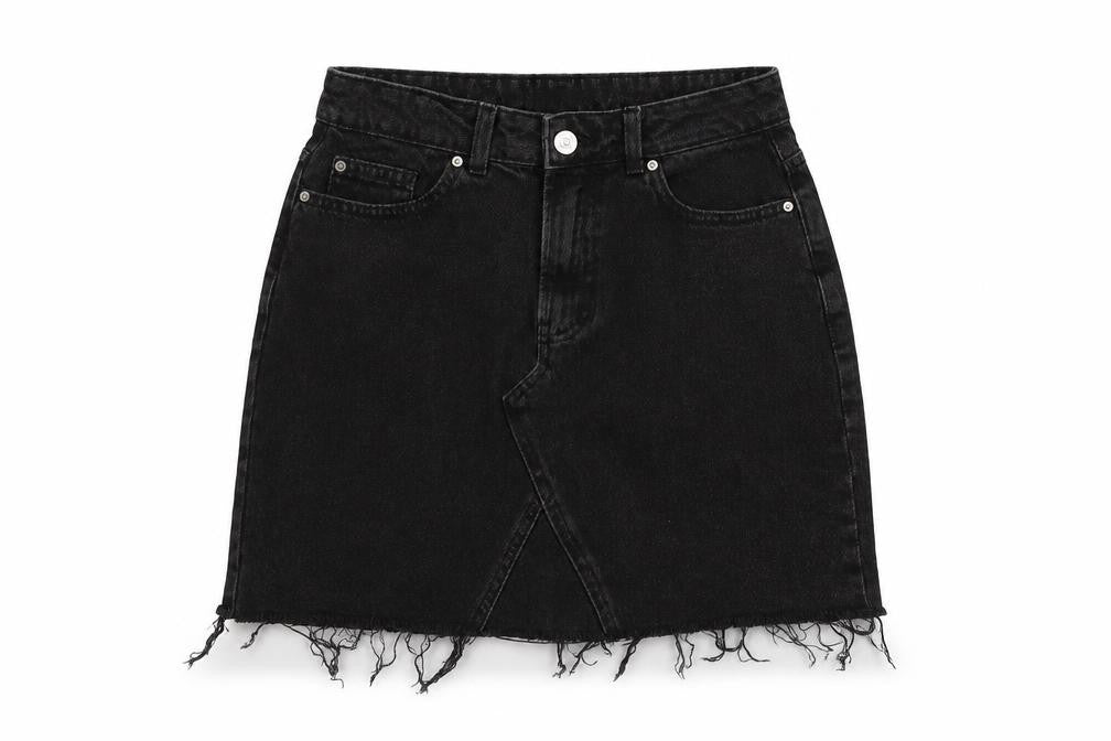 deniem & co Womens Black   Flare Skirt Size 10