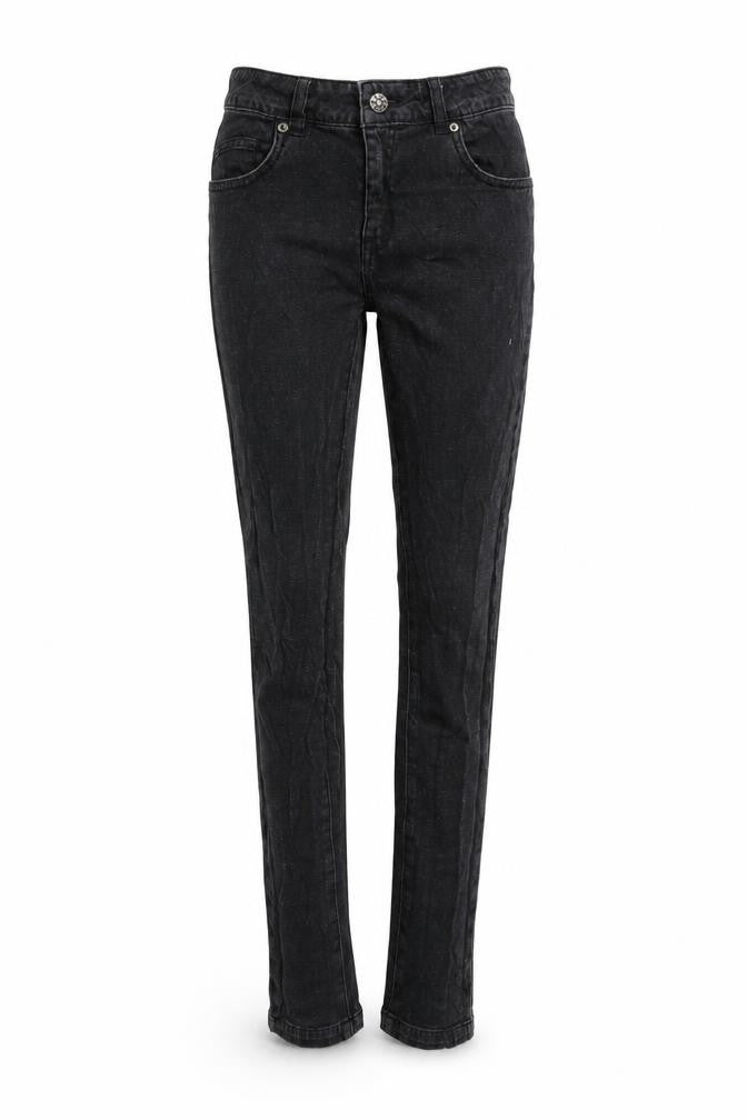 WOW Womens Black  Denim Skinny Jeans Size M L28 in