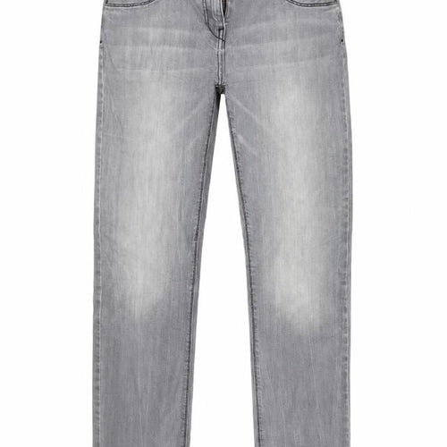 Up Fashion Womens Grey  Denim Skinny Jeans Size 10 L30 in