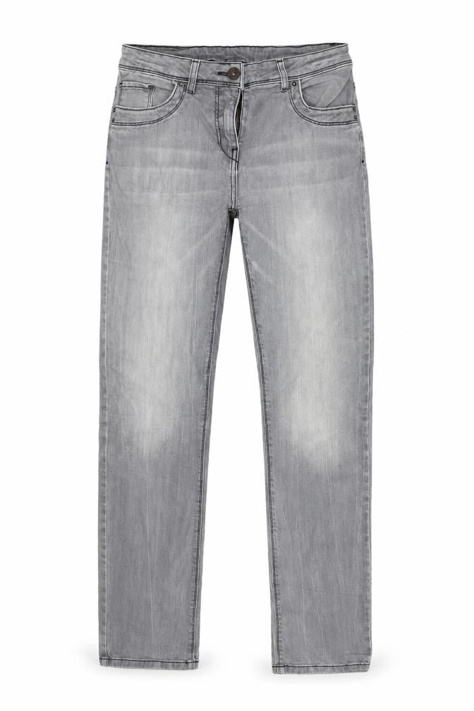 Up Fashion Womens Grey  Denim Skinny Jeans Size 10 L30 in