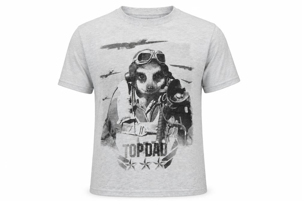 Atlantic Bay Mens Grey    T-Shirt Size M