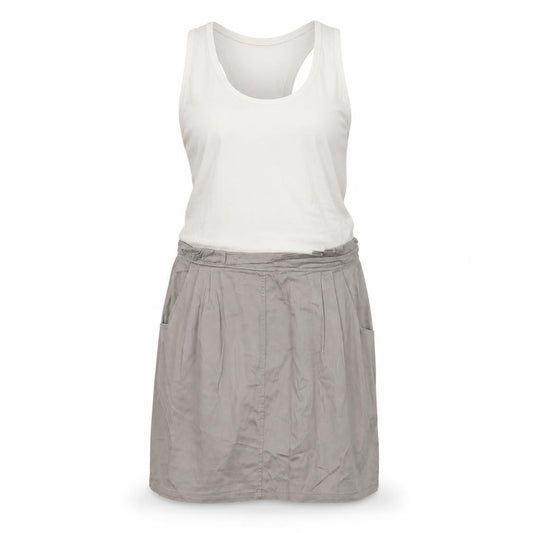 Front view of H&M women’s multicoloured tank dress, size M