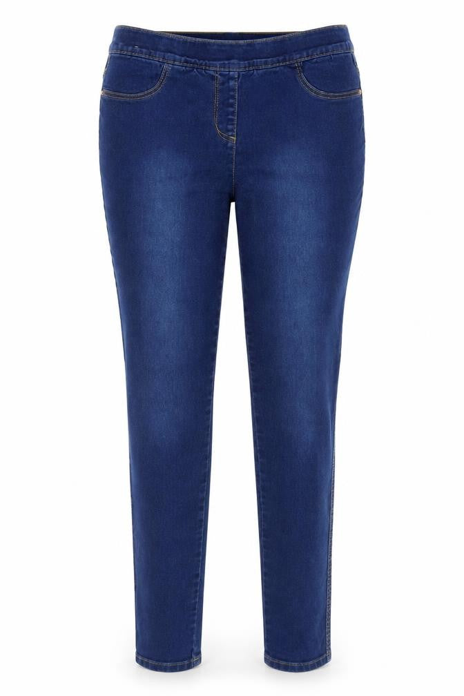 Nutmeg Womens Blue  Denim Flared Jeans Size 14 L28.5 in