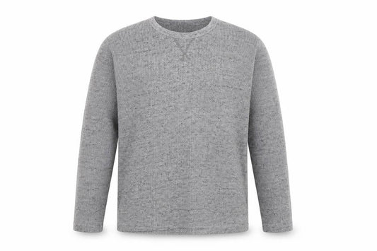Front view of Primark men’s grey jumper, size M