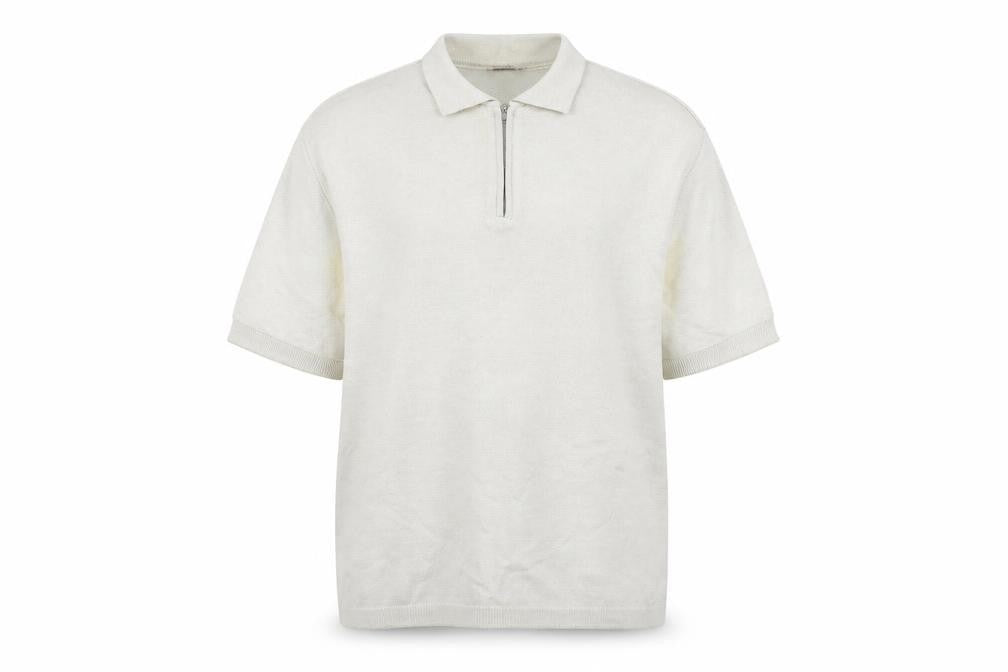 Marks & Spencer Womens White  Knit Basic Polo Size 2XL
