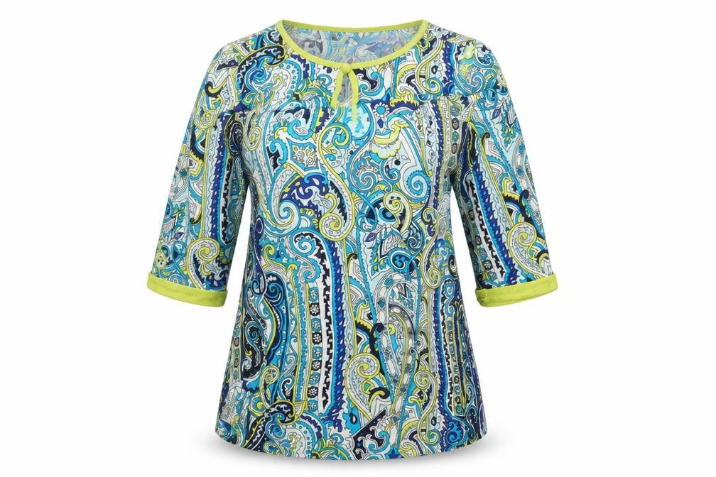 Front view of Wallis women’s blue a-line, size S