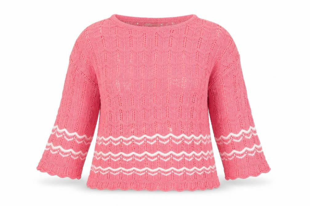 Next Womens Pink  Knit Pullover Jumper Size 10
