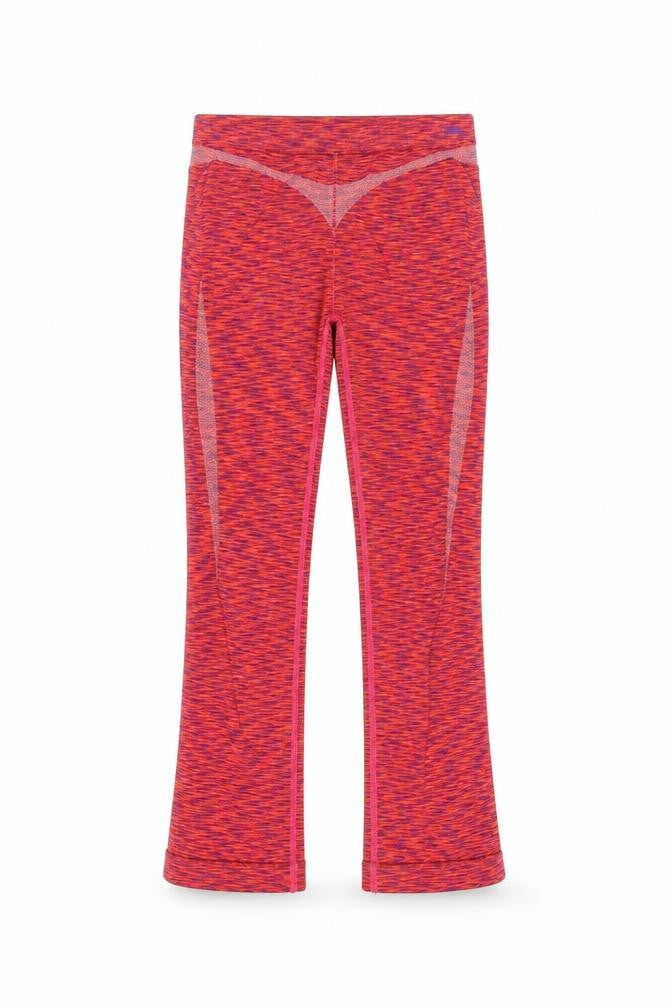Front view of Crane women’s pink jogger leggings, size S, 20-inch leg