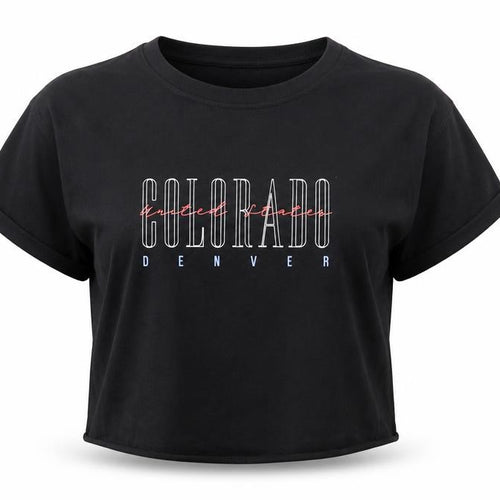 New Look Girls Black   Cropped T-Shirt Size 12-13 Years  - Colorado