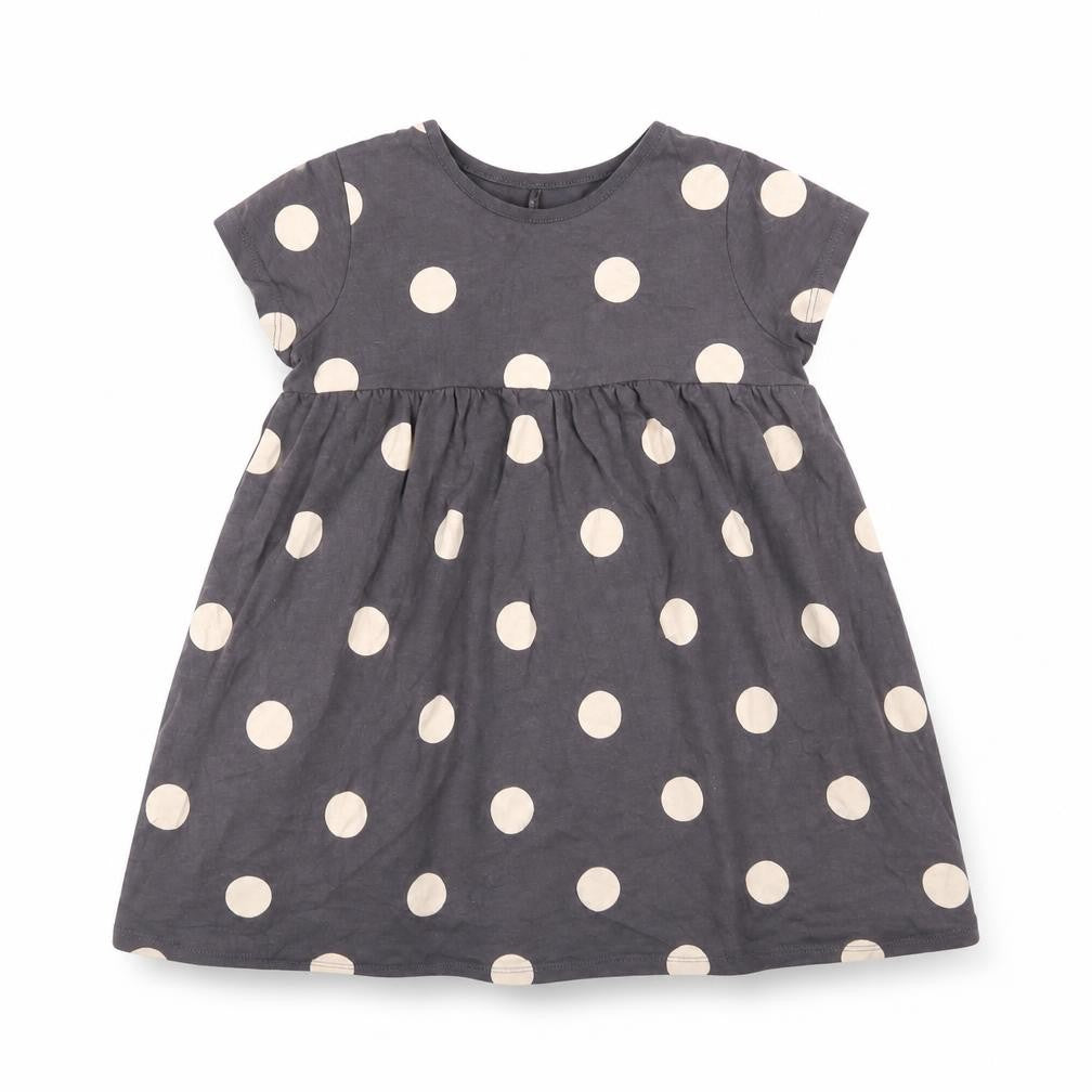 George Girls Purple Polka Dot  T-Shirt Dress  Size 18-24 Months