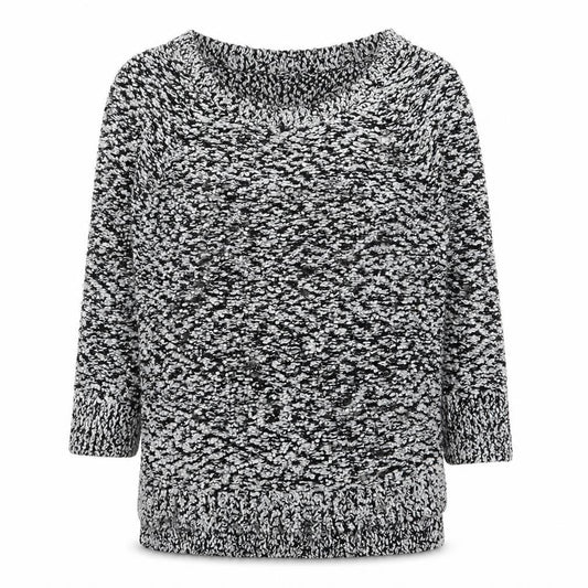 Front view of F&F women’s multicoloured jumper, size UK 10
