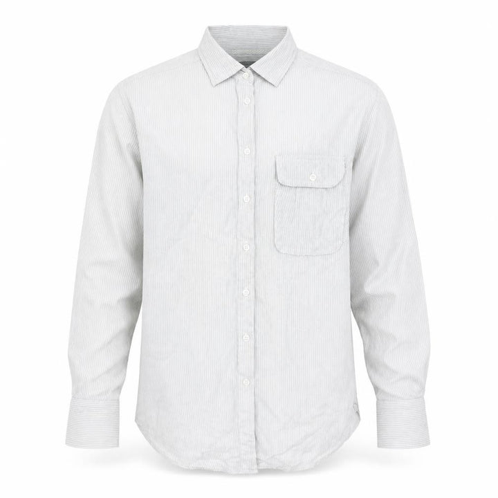 Gap Mens Grey Striped   Button-Up Size S