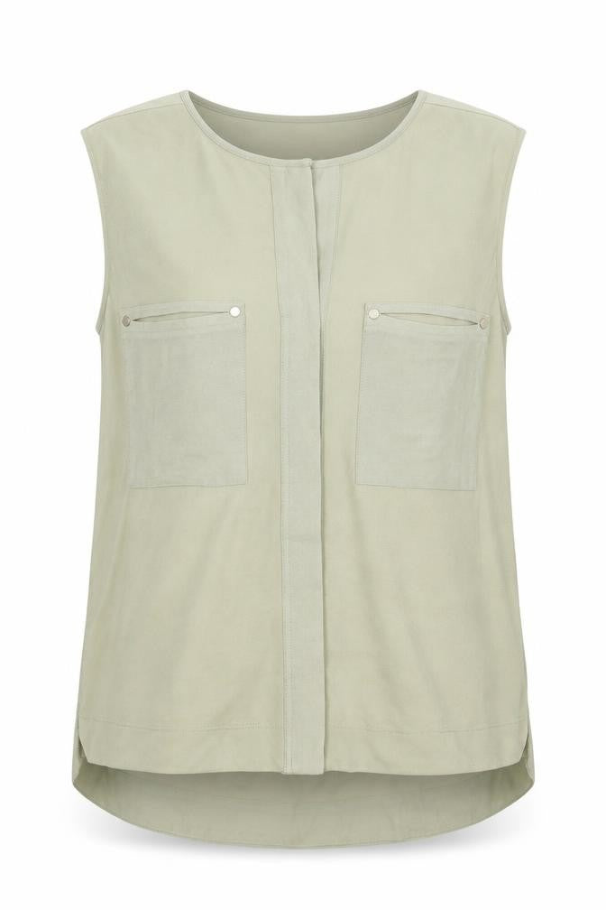 Next Womens Green   Basic Button-Up Size 10