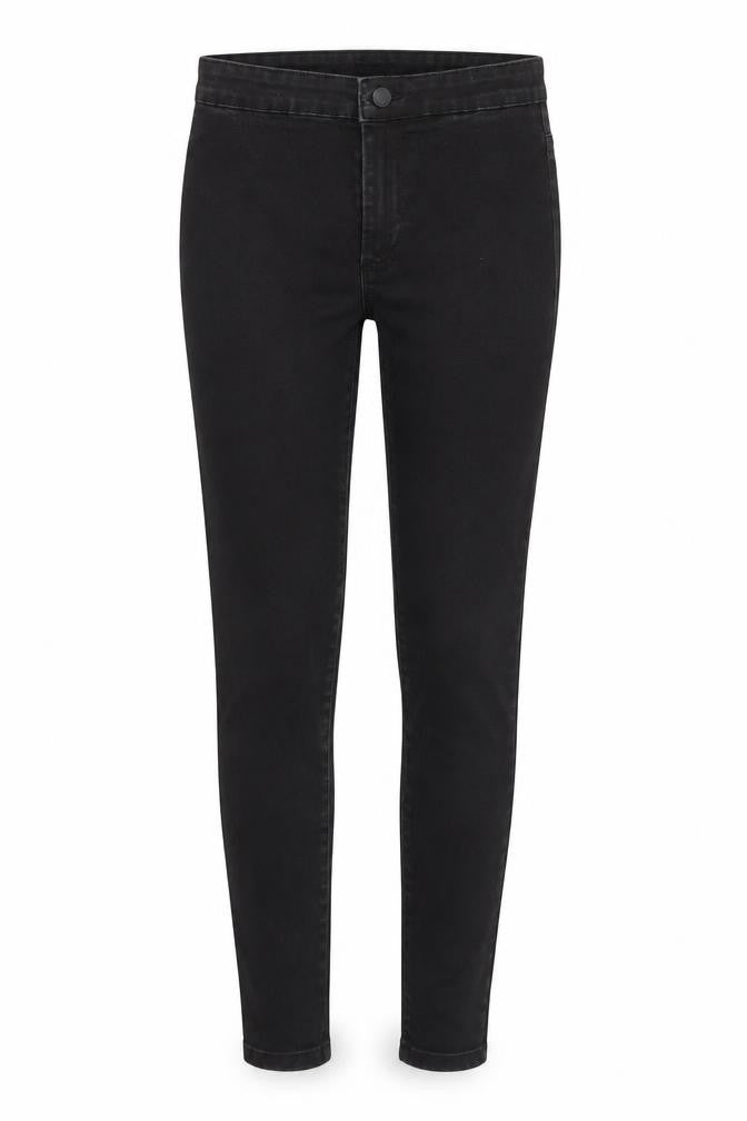 Denim &co  Womens Black Houndstooth  Skinny Jeans Size 10 L30 in