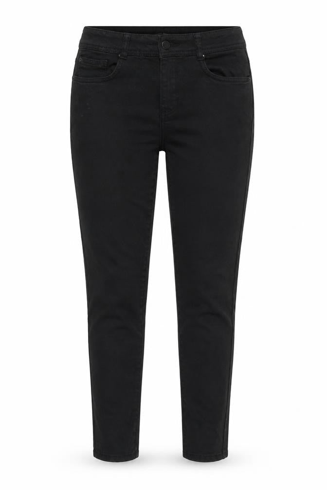 Front view of Next women’s black skinny jeans, size UK 10, 30-inch leg
