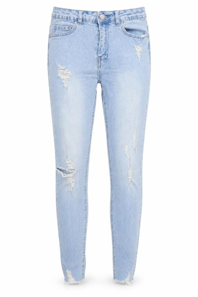 Sinner Womens Blue  Denim Skinny Jeans Size 12 L29 in