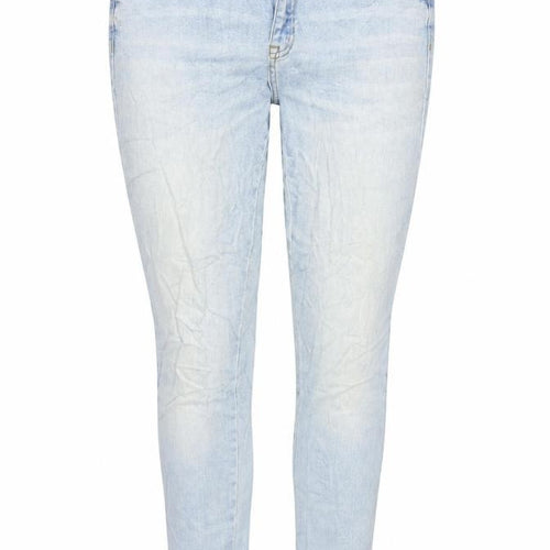 Tom & Rose Womens Blue  Denim Skinny Jeans Size 10 L29 in