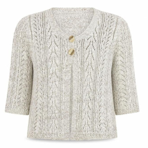Saloos Womens Beige   Cardigan Jumper Size L