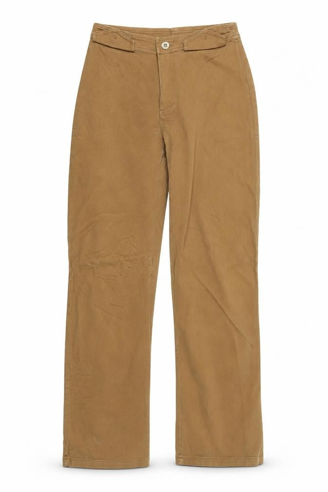 Preworn Womens Brown Houndstooth  Trousers  Size 38 L29 in