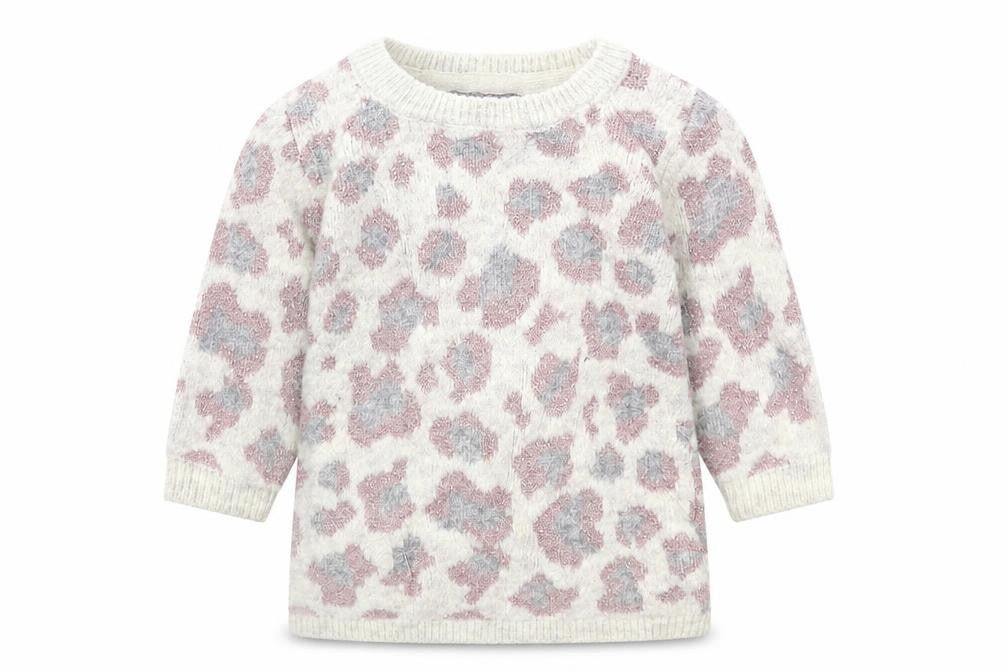 Primark Baby White Animal Print  Pullover Jumper Size 3-6 Months