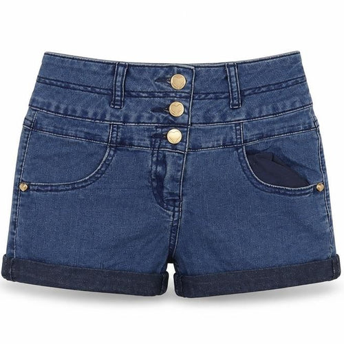 Dunnes Stores Womens Blue   Cut-Off Shorts Size 28 in