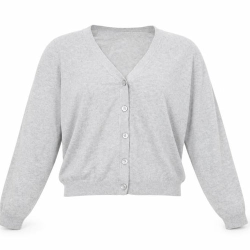 Preworn Womens Grey   Cardigan Jumper Size 12