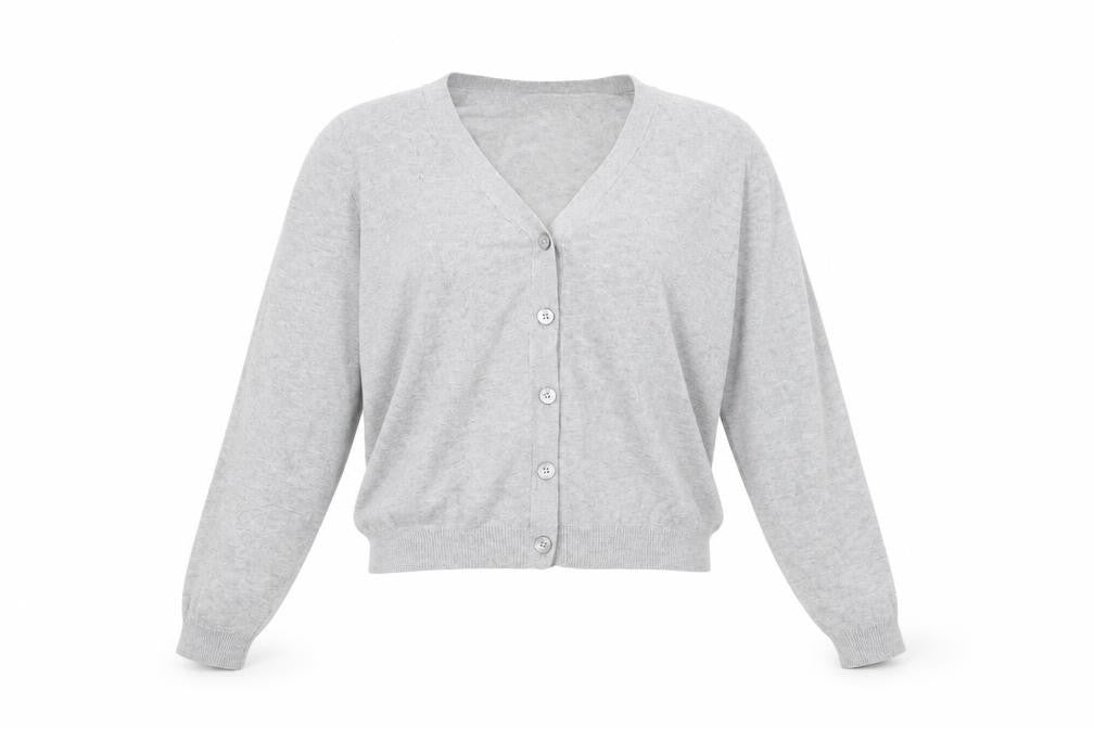 Preworn Womens Grey   Cardigan Jumper Size 12