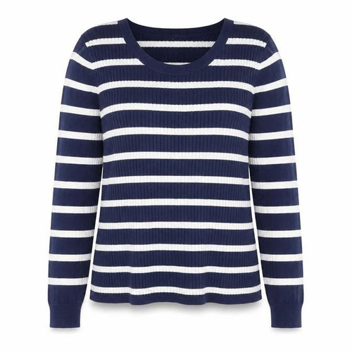 Gap Mens Blue Striped  Pullover Jumper Size M