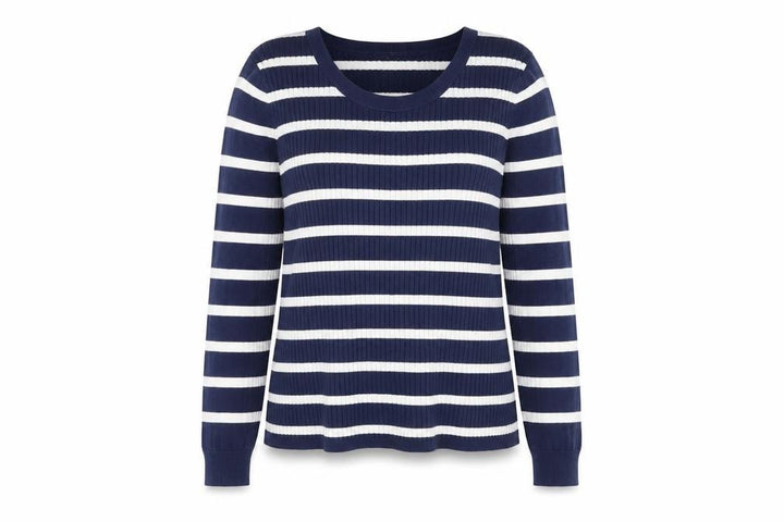 Gap Mens Blue Striped Pullover Jumper Size M