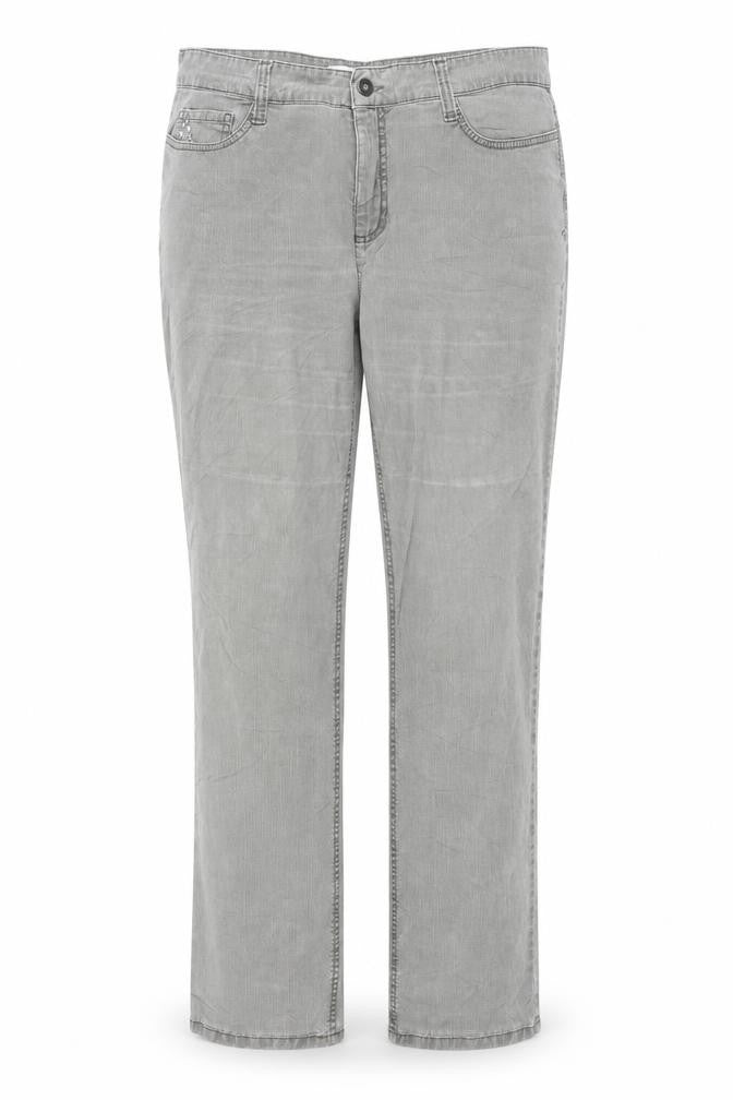 MAC Womens Grey  Denim Straight Jeans Size 37 in L30 in