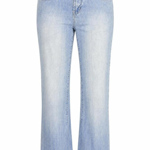 XFN Womens Blue  Denim Straight Jeans Size M L22.5 in