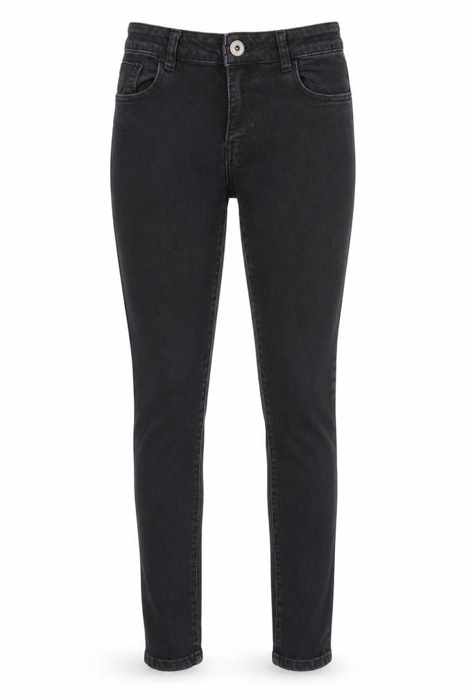 Fluid Womens Black  Denim Skinny Jeans Size 10 L29 in