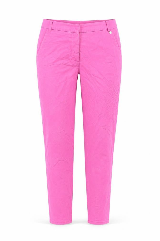 Simple Womens Pink   Chino Trousers Size 8 L25 in