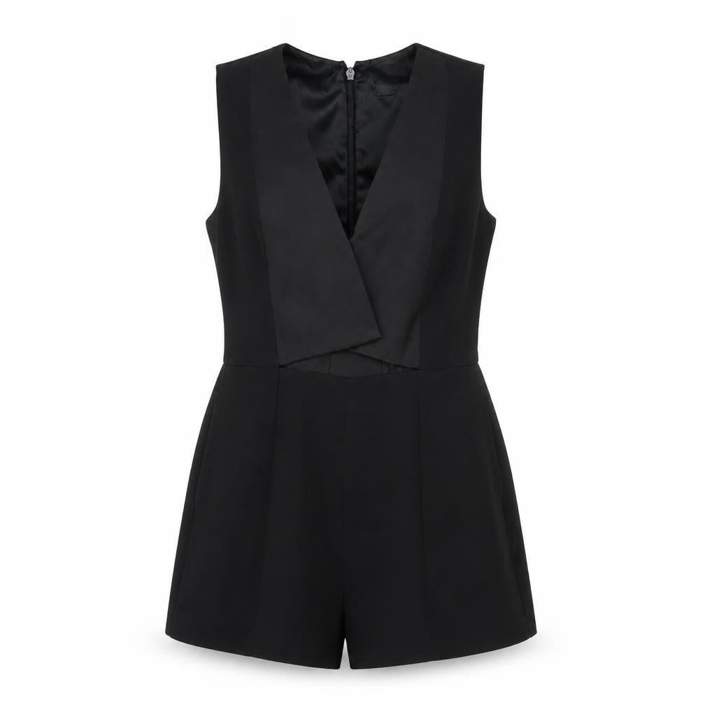 Topshop Womens Beige   Playsuit One-Piece Size 8 L3 in
