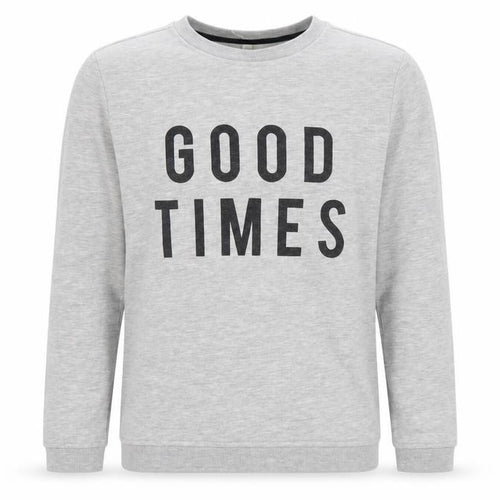 Primark Girls Grey   Pullover Sweatshirt Size 11-12 Years  - good times