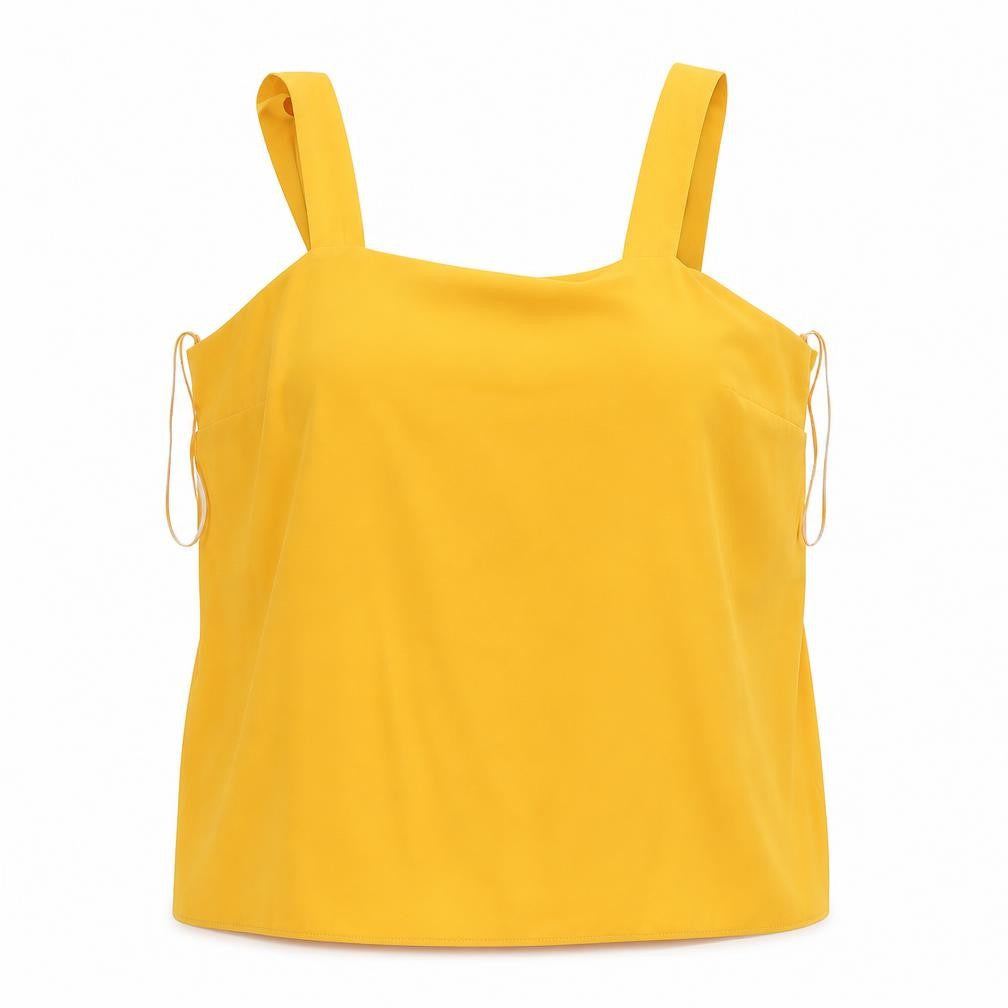 Preworn Womens Yellow   Camisole Tank Size 14
