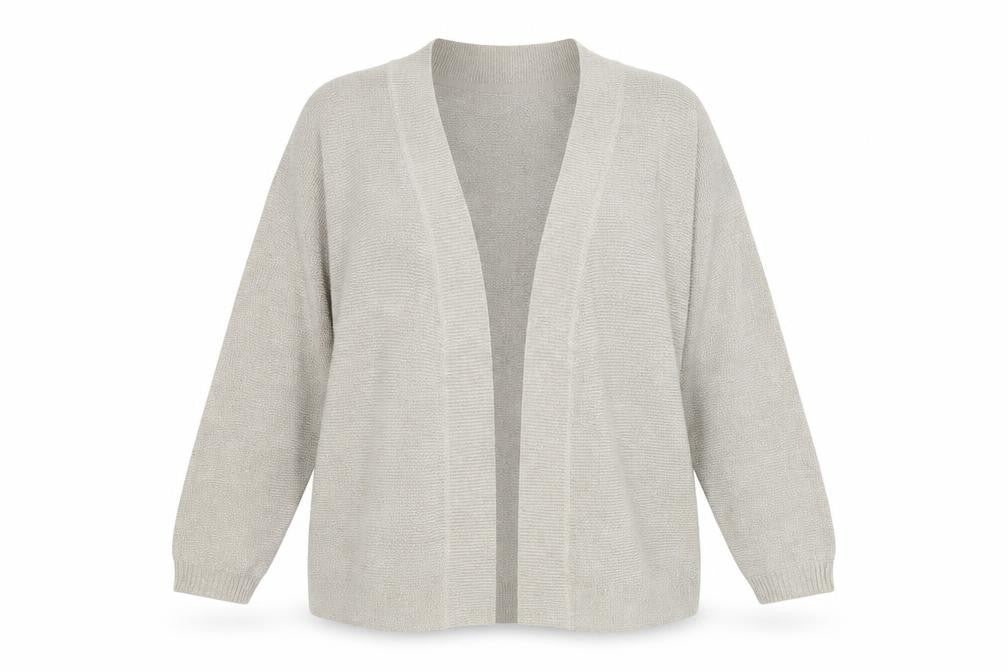 Debenhams Womens Beige  Knit Cardigan Jumper Size 12