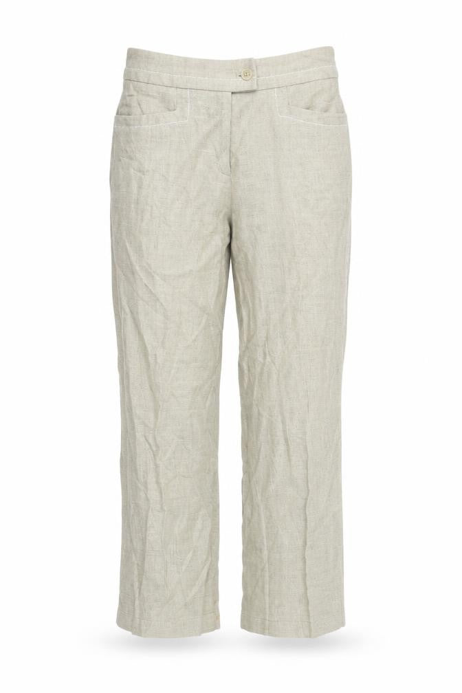 Preworn Womens Beige   Trousers  Size 32 L26 in - Pockets