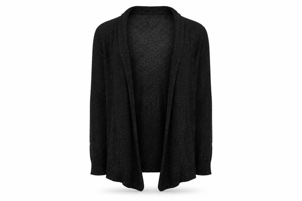 Front view of River Island women’s black jumper, size S