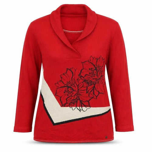 GolleHaug Womens Red   Pullover Jumper Size 10  - rose