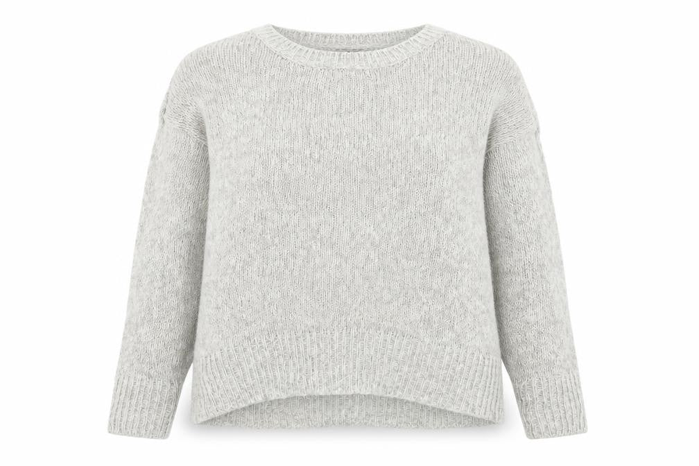Front view of New Look women’s beige jumper, size S