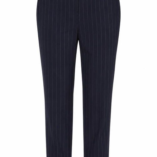 Marks and Spencer  Womens Blue Striped  Trousers  Size 10 L23 in