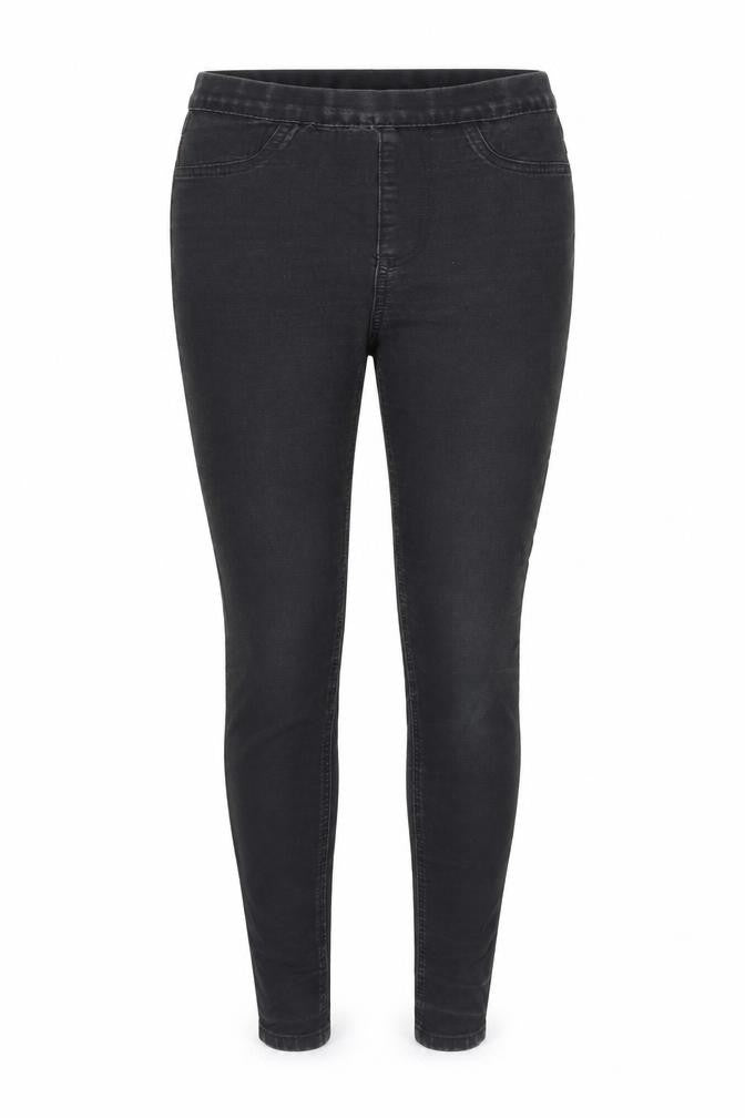 M&S Womens Black  Denim Jegging Jeans Size 8 L26 in