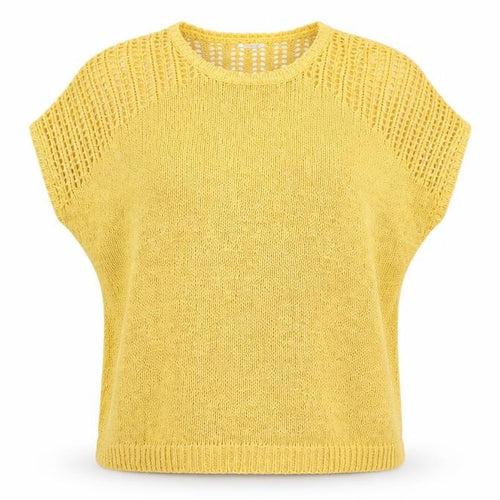 Peacocks Womens Yellow   Pullover Jumper Size S