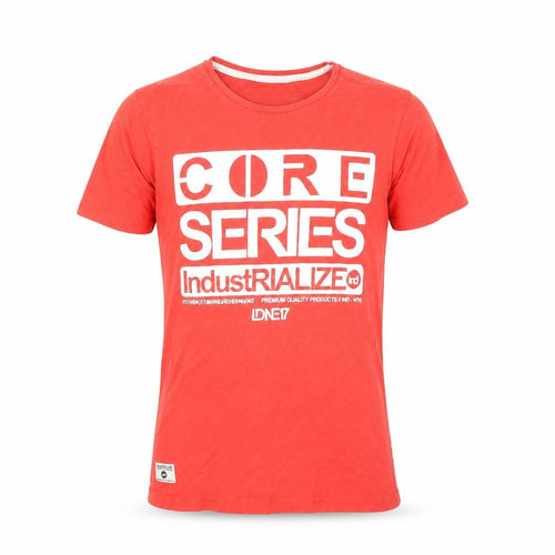 Industrialize Mens Red    T-Shirt Size XS