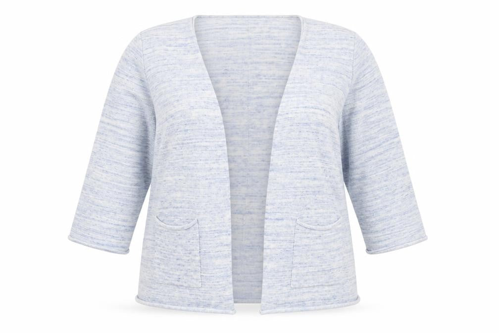 Adia Womens Blue   Cardigan Jumper Size S